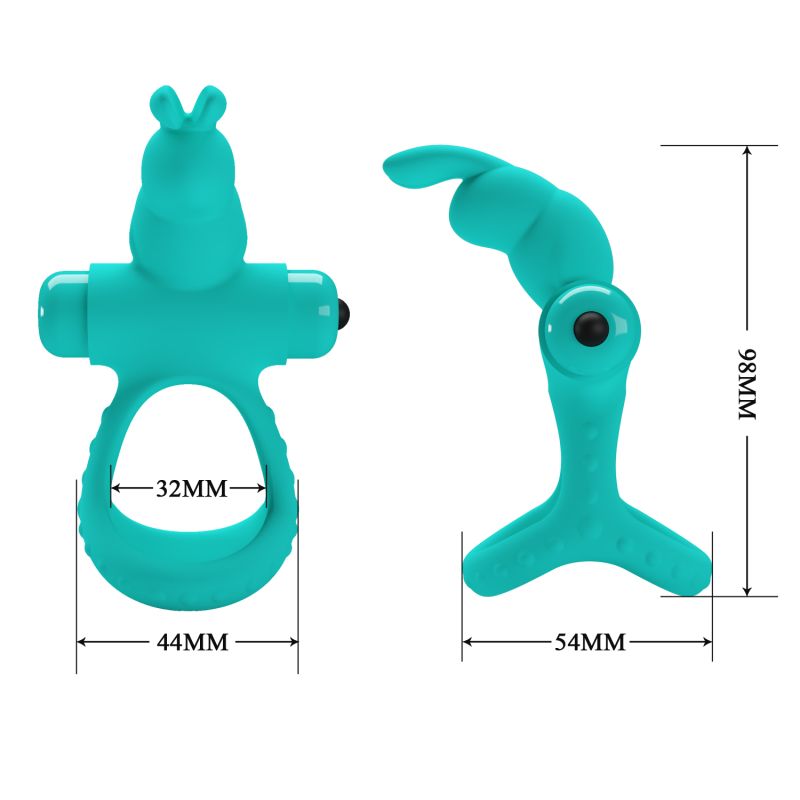 Passionate Figgy Cock Ring (Blue)