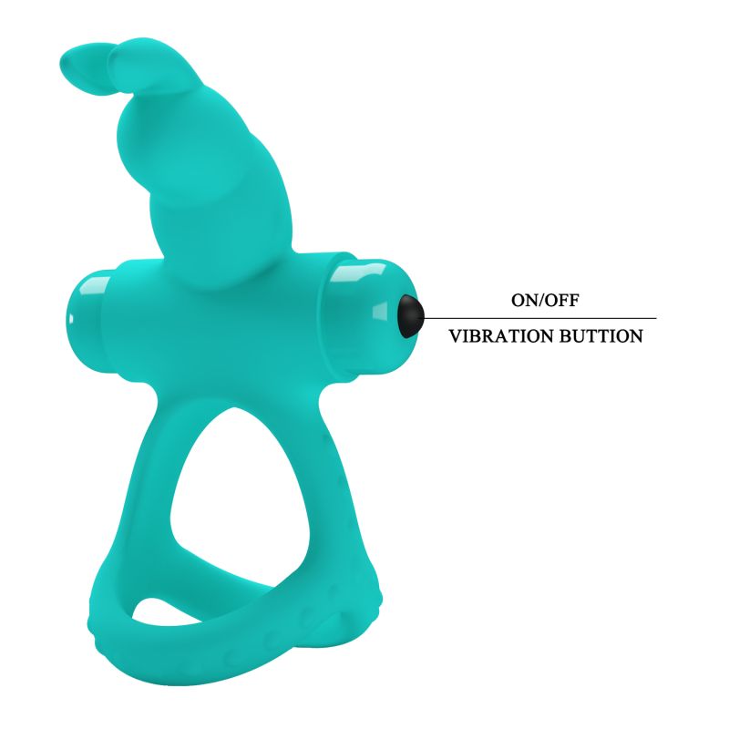 Passionate Figgy Cock Ring (Blue)