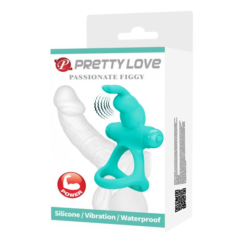 Passionate Figgy Cock Ring (Blue)