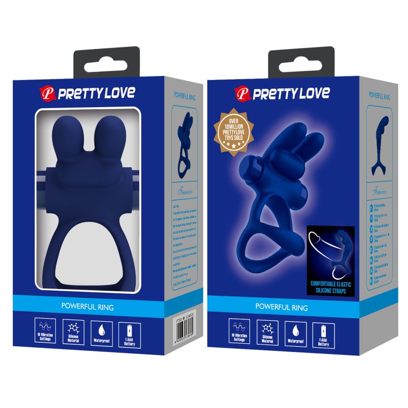 Luchito Cock Ring (Navy Blue)