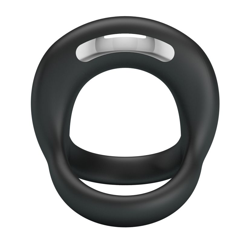 Elliott - Vibrant Penis Ring - Pretty Love (Black)