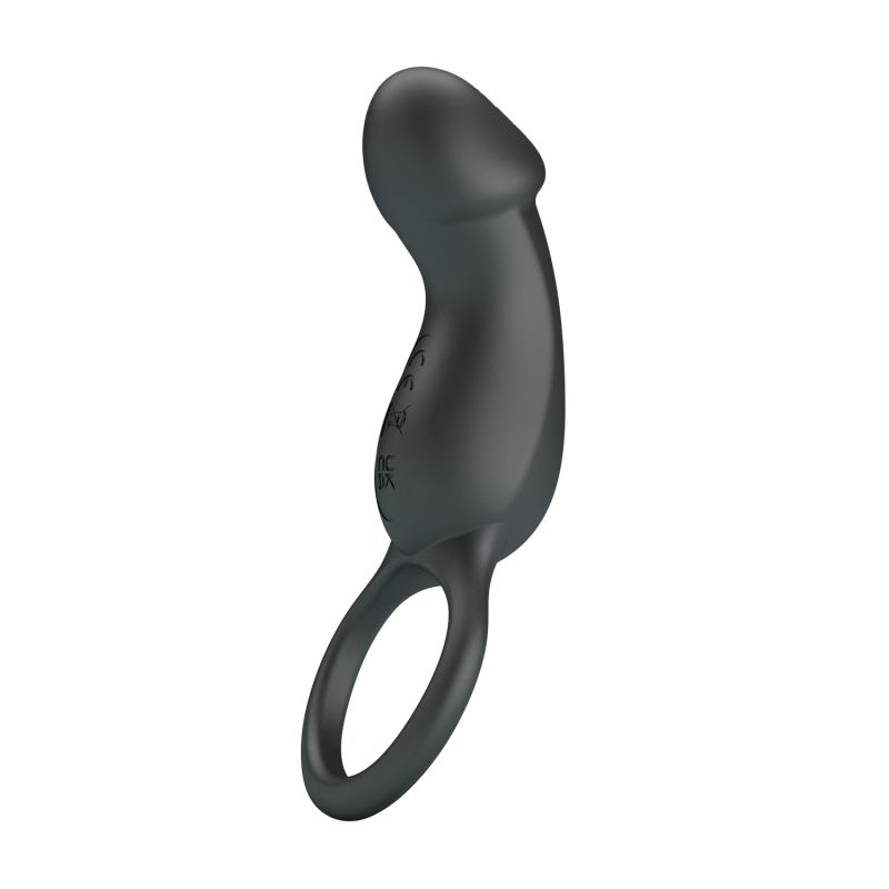 Super Power Trae Egg Bullet / Cock Ring (Black)