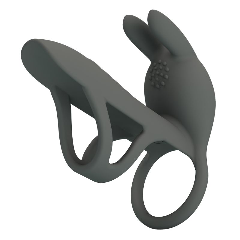 Matty Cock Sleeve & Clitoral Stimulator (Grey)