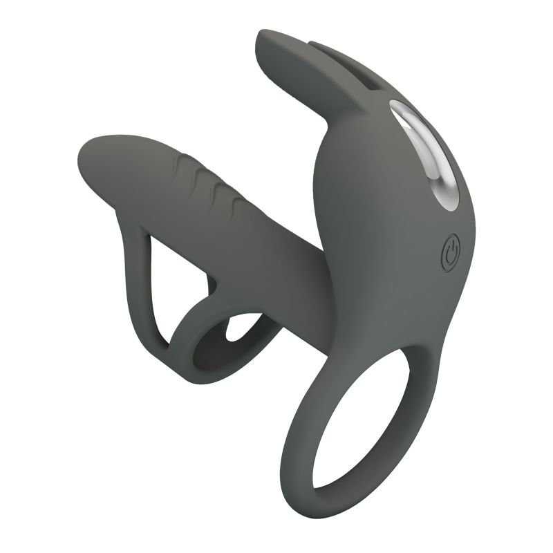 Matty Cock Sleeve & Clitoral Stimulator (Grey)