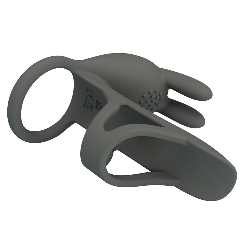 Matty Cock Sleeve & Clitoral Stimulator (Grey)