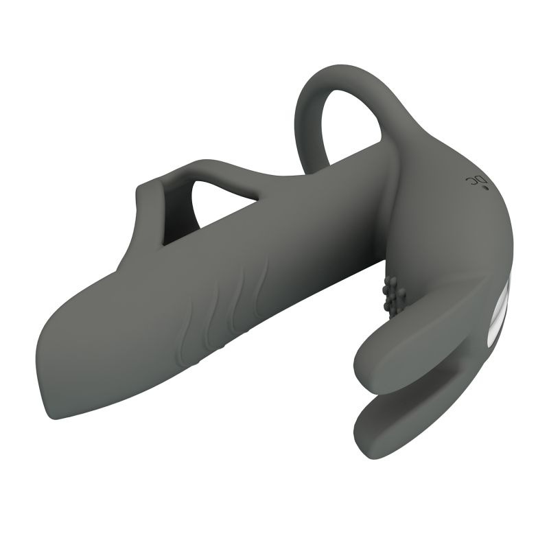 Matty Cock Sleeve & Clitoral Stimulator (Grey)