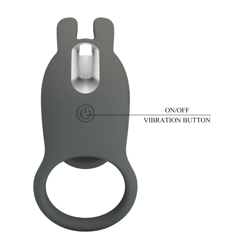 Matty Cock Sleeve & Clitoral Stimulator (Grey)