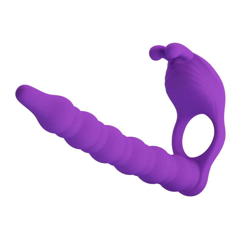 Blackney Vibrating Cock Ring (Purple)