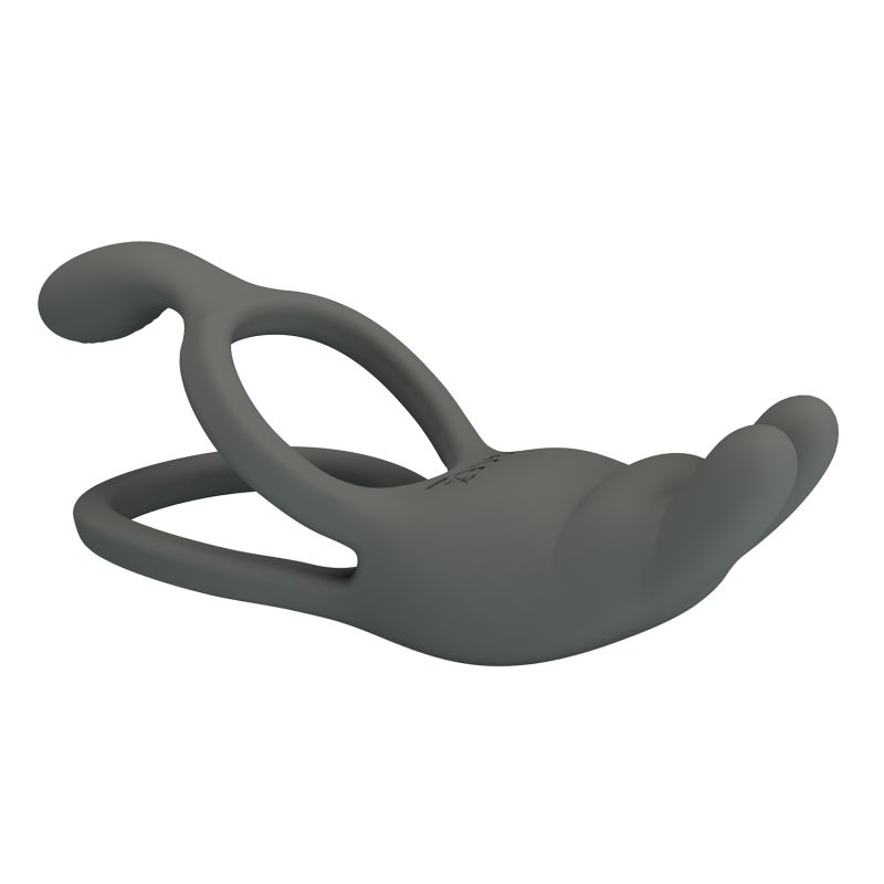 Seth Vibrating Cock Ring (Grey)