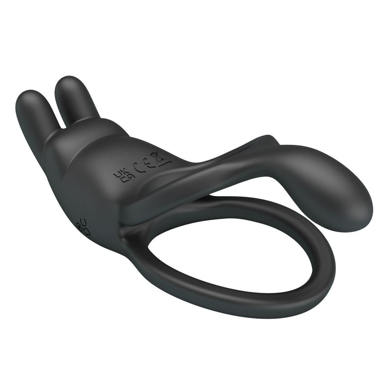 Seth Vibrating Cock Ring (Black)