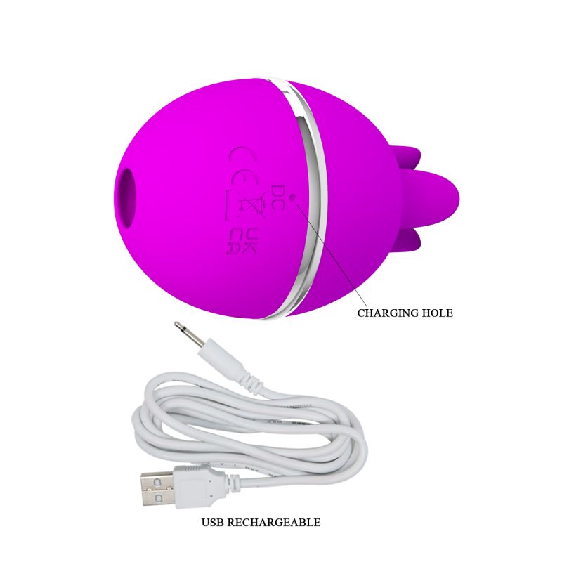 Gemini Ball Sucking and Licking Vibrator