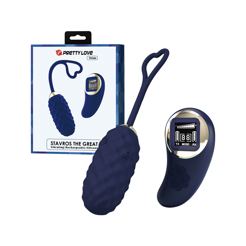 Vivian Remote Control Egg (Navy Blue)