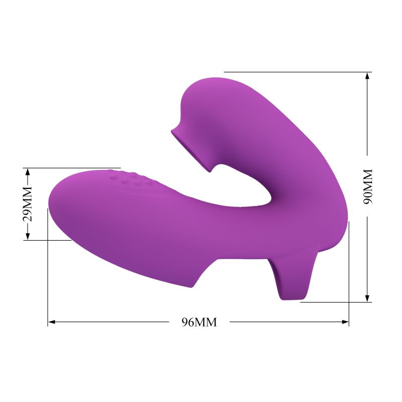 Athena Finger Vibrator (Purple)