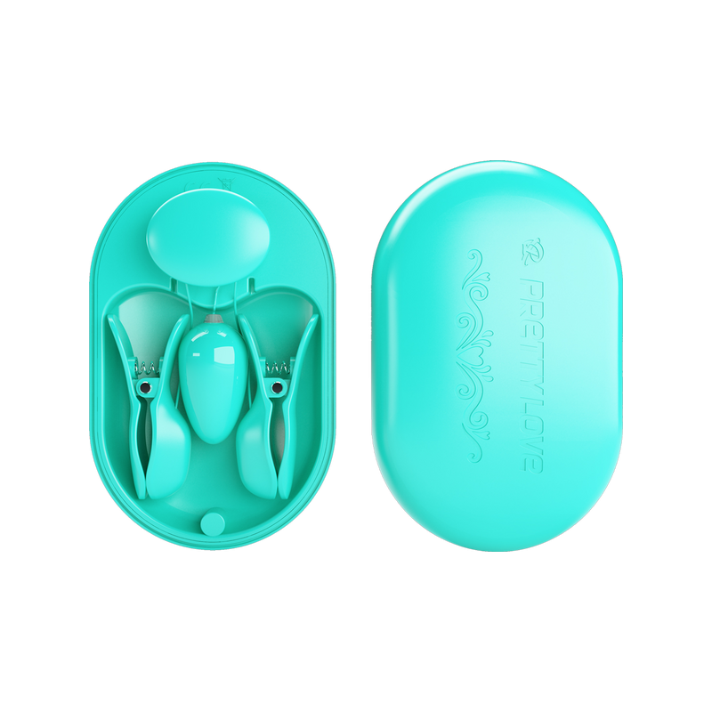 Surprise Box - Nipple Clamps - Pretty Love (Baby Blue)