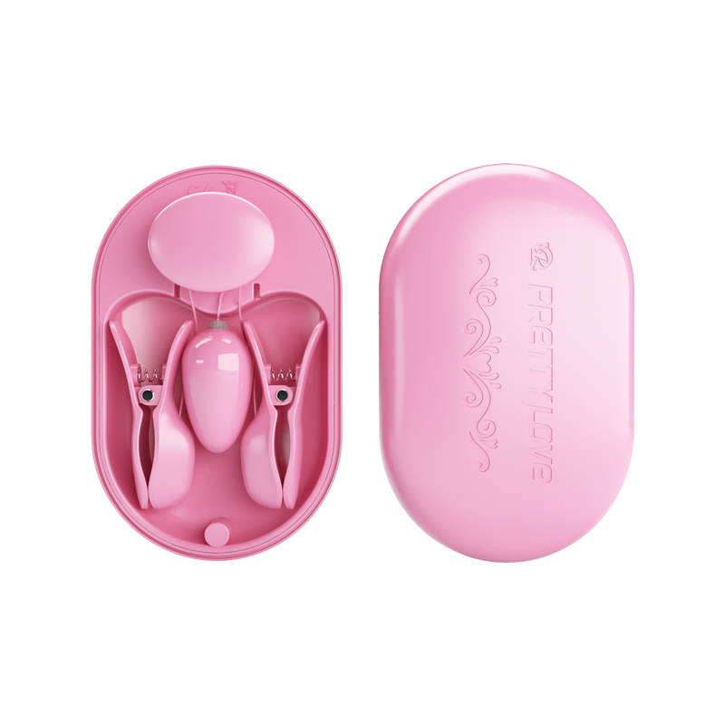 Surprise Box - Nipple Clamps - Pretty Love (Pink)
