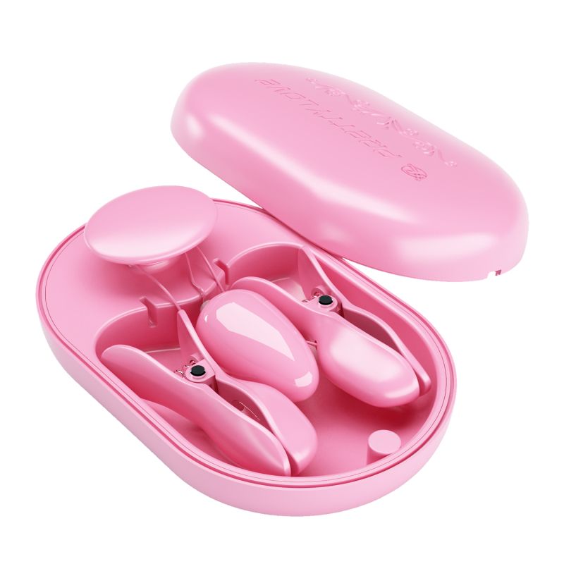Surprise Box - Nipple Clamps - Pretty Love (Pink)