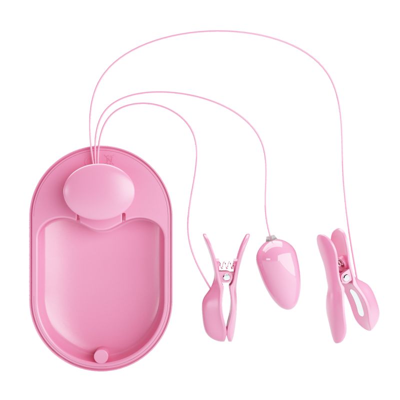 Surprise Box - Nipple Clamps - Pretty Love (Pink)