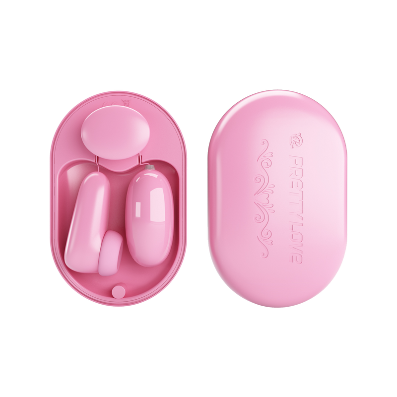 Magic Box - Tapping Stimulator & Vibrating Egg (Pink)