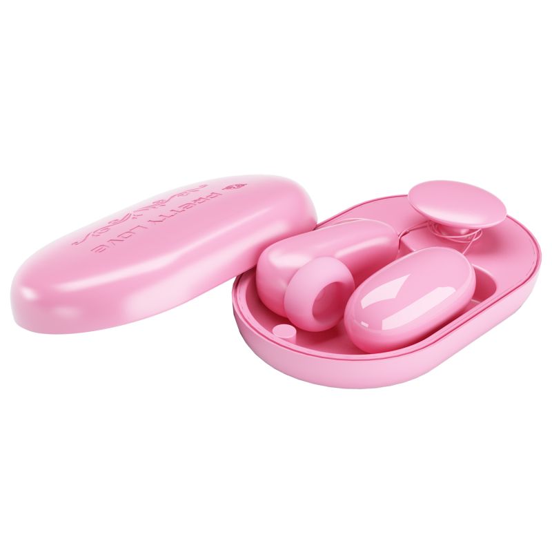 Magic Box - Tapping Stimulator & Vibrating Egg (Pink)
