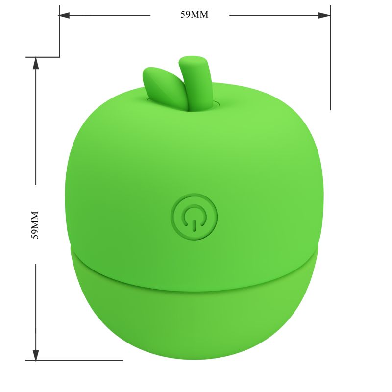 Apple Secret Clitoral Stimulator (Green)