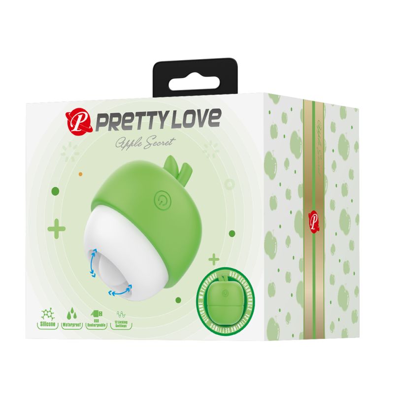 Apple Secret Clitoral Stimulator (Green)
