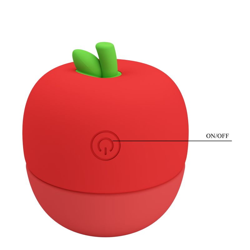 Apple Secret Clitoral Stimulator (Red)