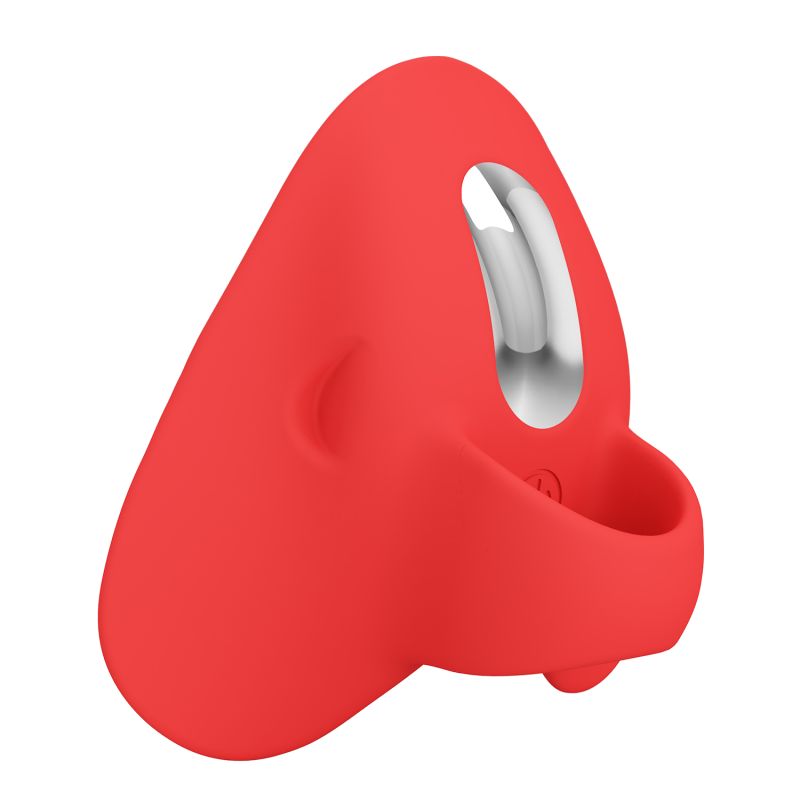 Carnation Finger Vibrator (Red)