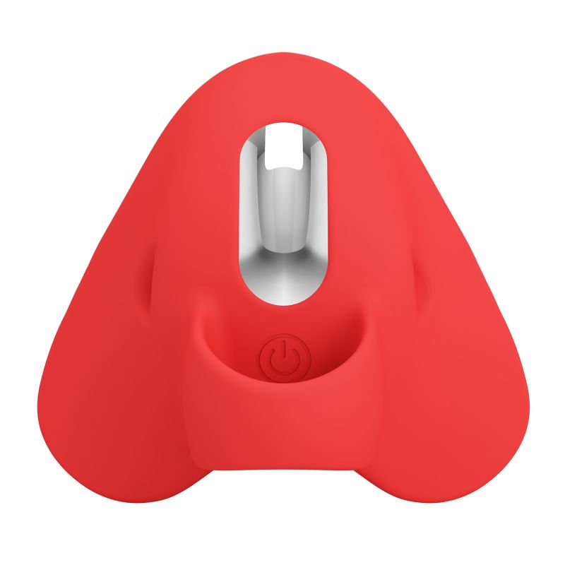 Carnation Finger Vibrator (Red)