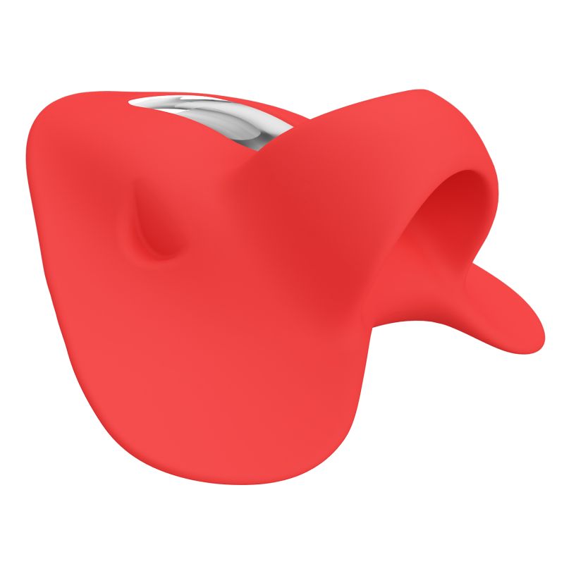 Carnation Finger Vibrator (Red)