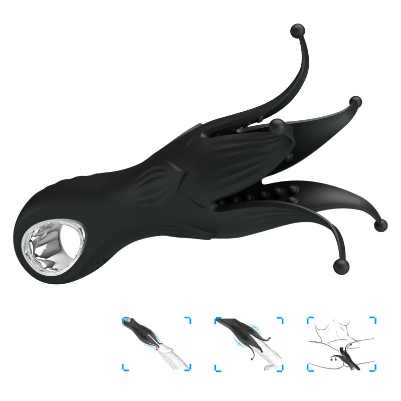 Arella Vibro Penis Trainer (Black)