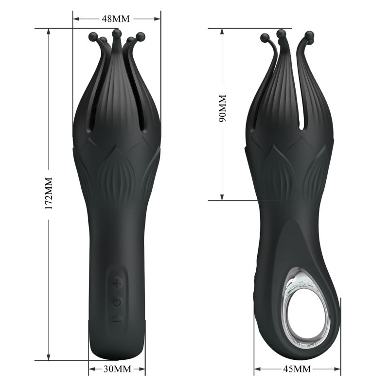 Arella Vibro Penis Trainer (Black)