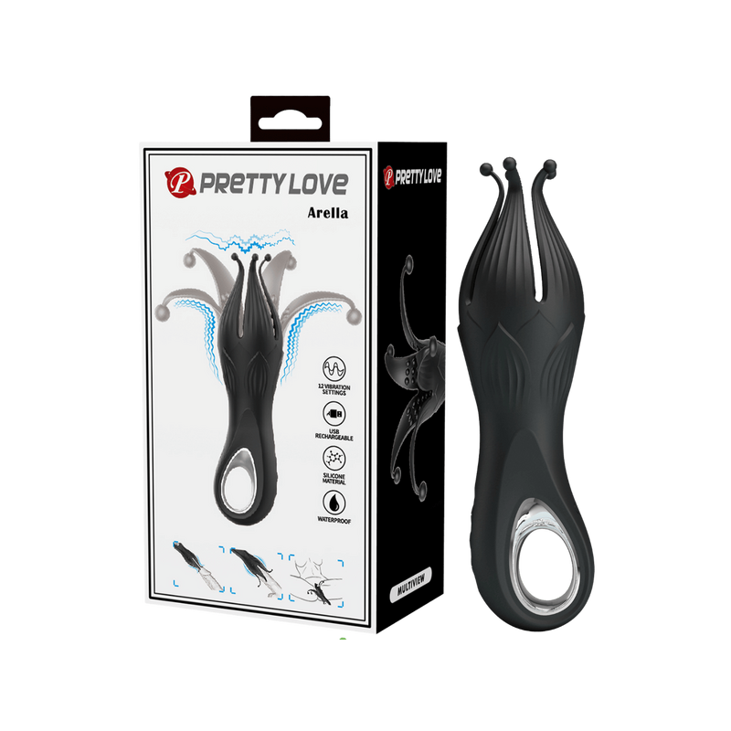 Arella Vibro Penis Trainer (Black)