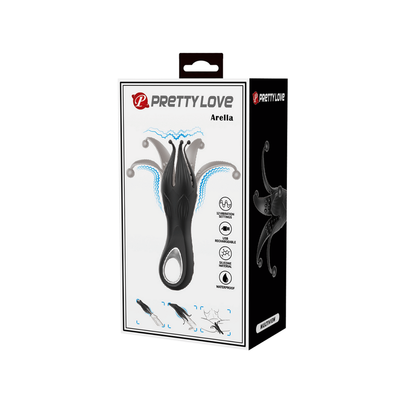 Arella Vibro Penis Trainer (Black)