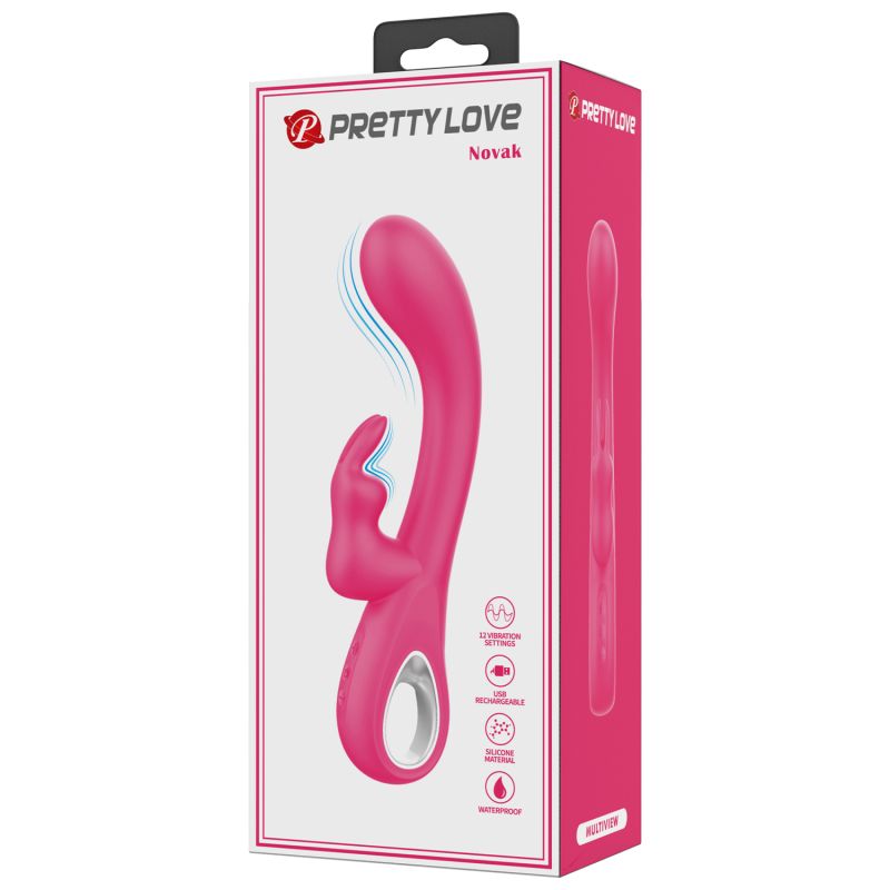 Novak Rabbit Vibrator (Pink)