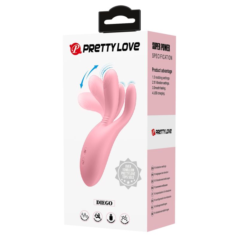 Diego Vibrator (Pink)