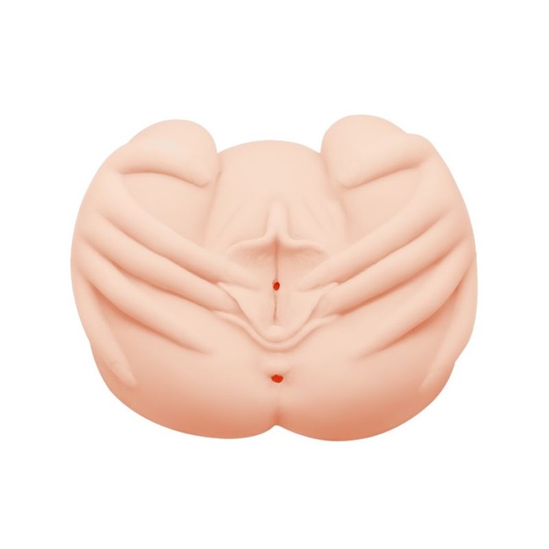 Hands-on Vagina And Anal Masturbator (Light Skin Tone)