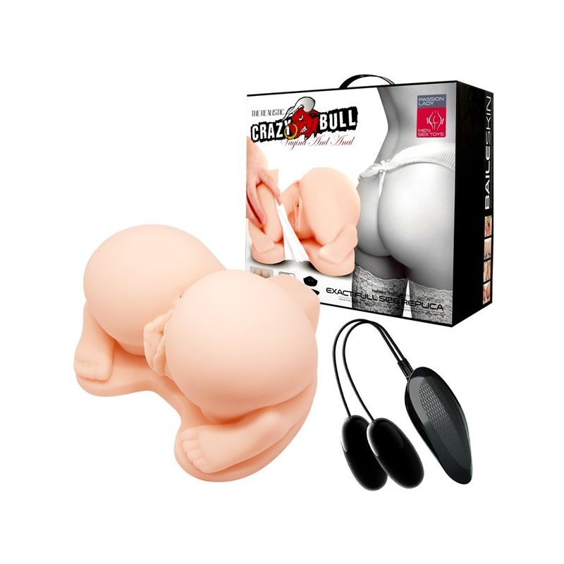 All Fours Vagina And Anal Stimulator (Light Skin Tone)
