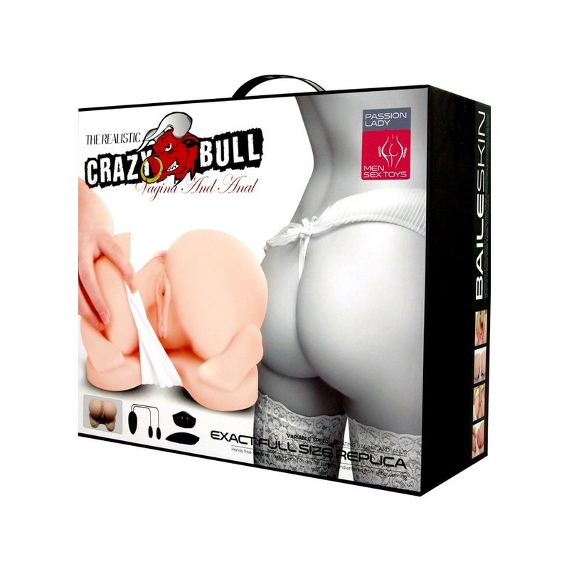 All Fours Vagina And Anal Stimulator (Light Skin Tone)
