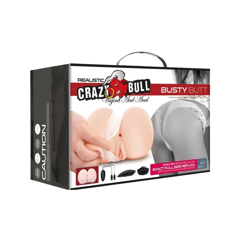 Busty Butt Vagina And Anal Stimulator (Light Skin Tone)