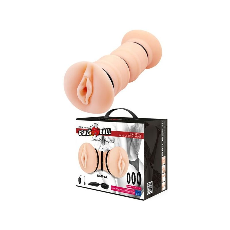 Emma - Vibrating Double Vagina - Crazy Bull - Pretty Love