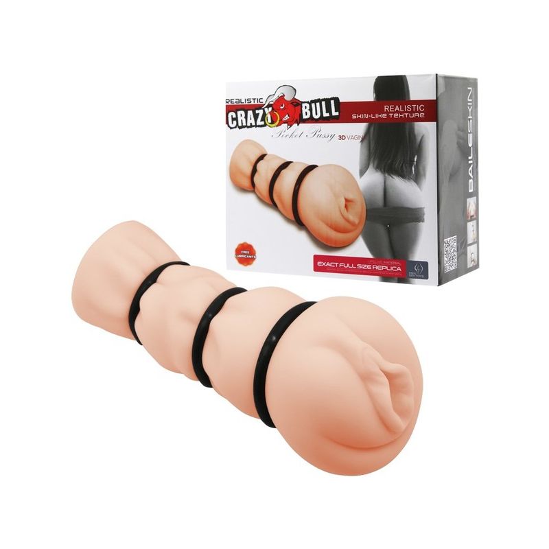 Pocket Pussy 3D Vagina (Light Skin Tone)