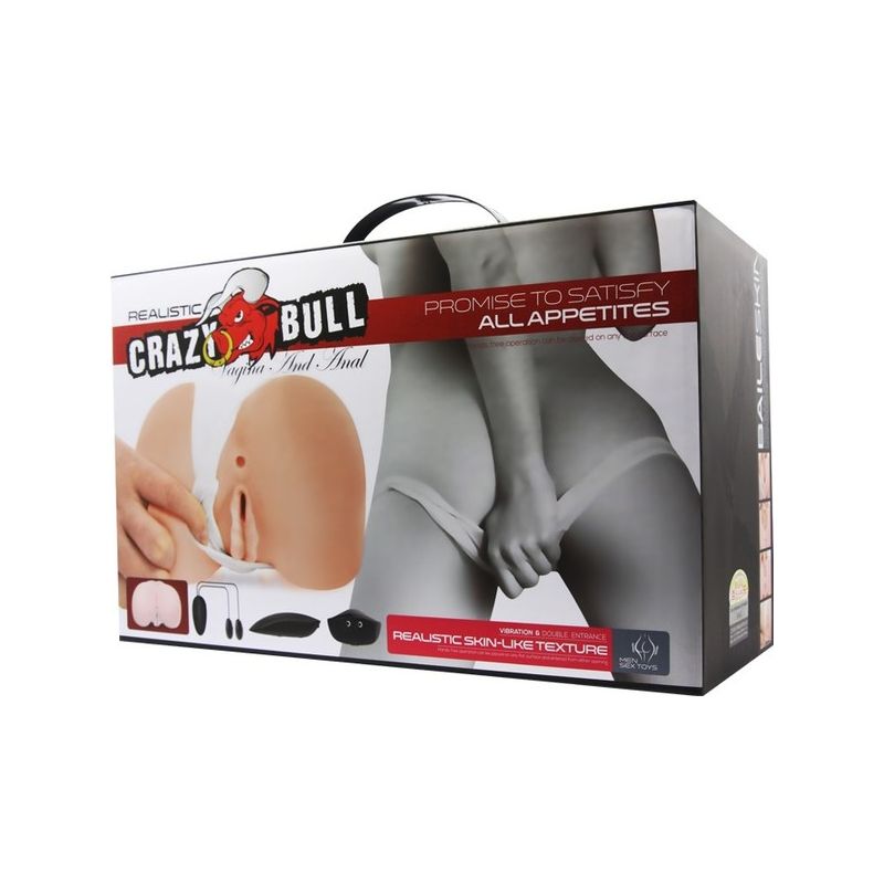 Doggy Vagina And Anal Stimulator - B (Light Skin Tone)