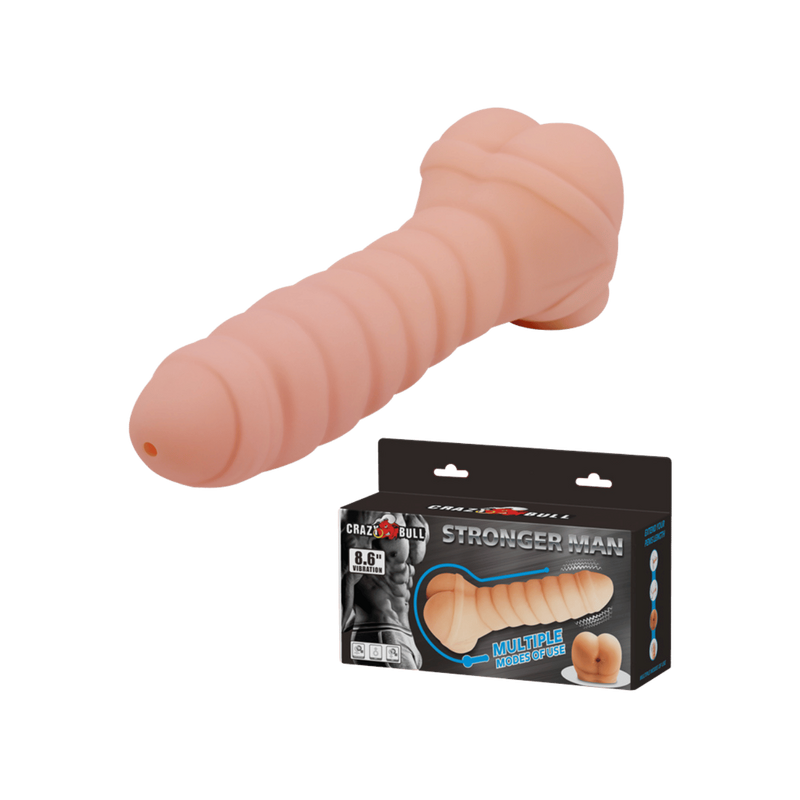 Stronger Man Penis Sleeve & Stroker - 8.6
