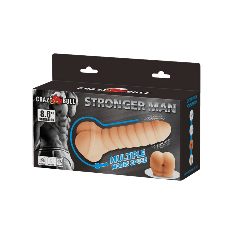 Stronger Man Penis Sleeve & Stroker - 8.6