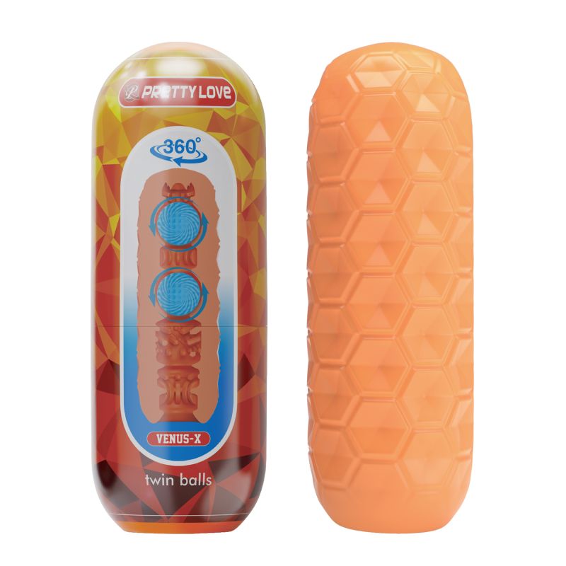 Twin Balls - Venus-X - Pretty Love (Peach)