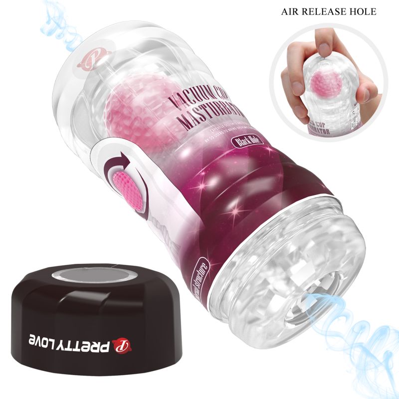 Vacuum Cup Masturbator - Pretty Love (Black Hole)