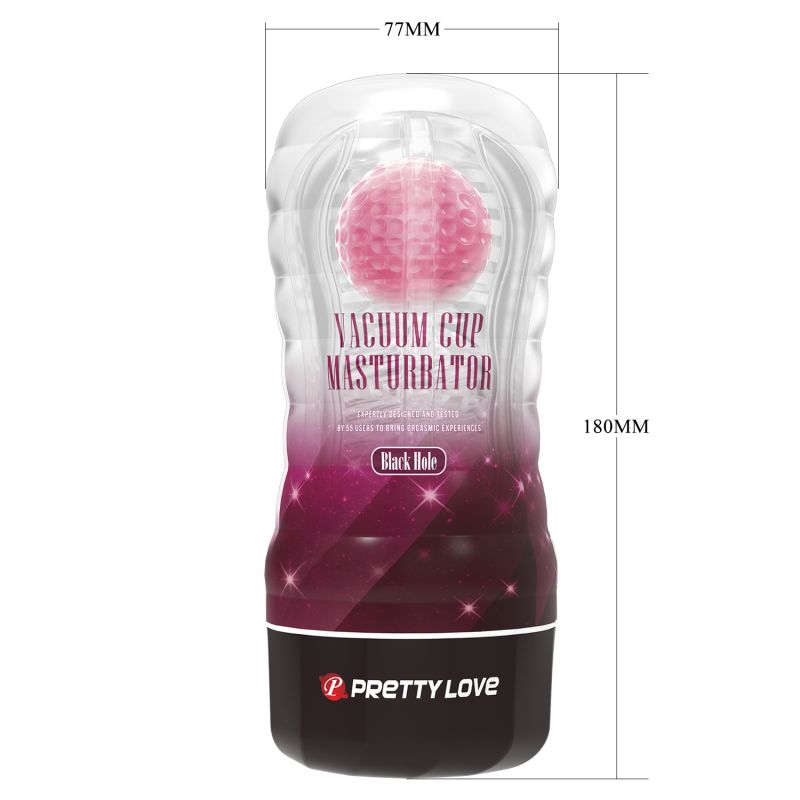 Vacuum Cup Masturbator - Pretty Love (Black Hole)
