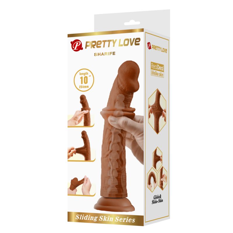 Sharife Sliding Skin Dildo 10