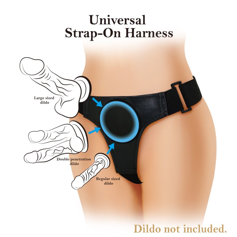Universal Strap-On Harness - Harness Briefs - Pretty Love