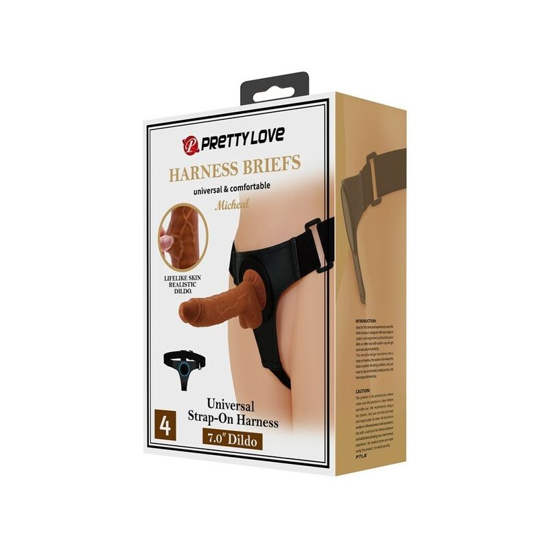 Michael Universal Strap-On Harness - Harness Briefs - 7